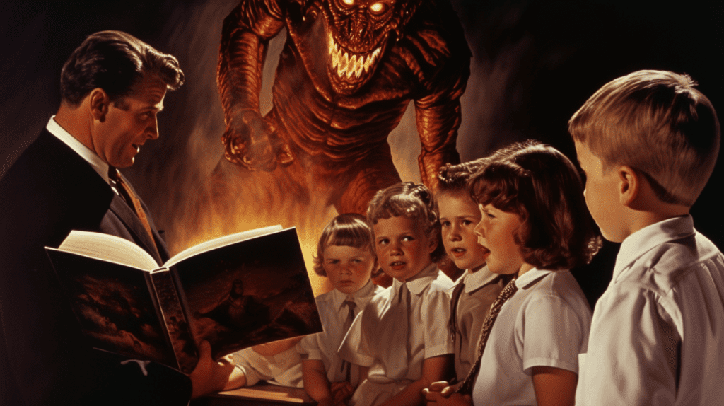 用地獄的概念來嚇唬孩子是個壞主意